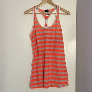 Nike Coral/Gray Swimsuit Coverup